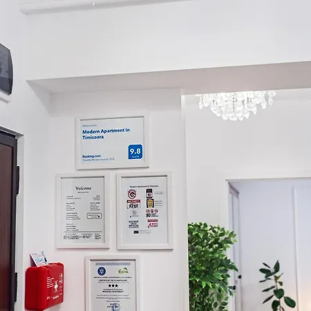 Apartment Modern With Free Private Parking In Timisoara